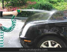 10米伸縮彈簧水槍套裝 高壓洗車(chē)、家用澆花，杭州柯羅貿(mào)易為您提供專(zhuān)業(yè)清洗解決方案